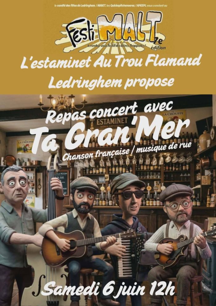 Festimalt- Repas/Concert avec Ta Gran'Mer 